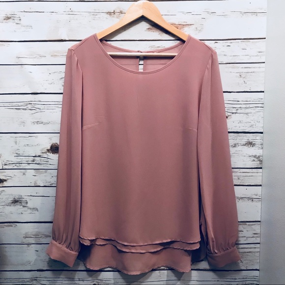 Tops - Dusty Rose blouse from Nordstrom